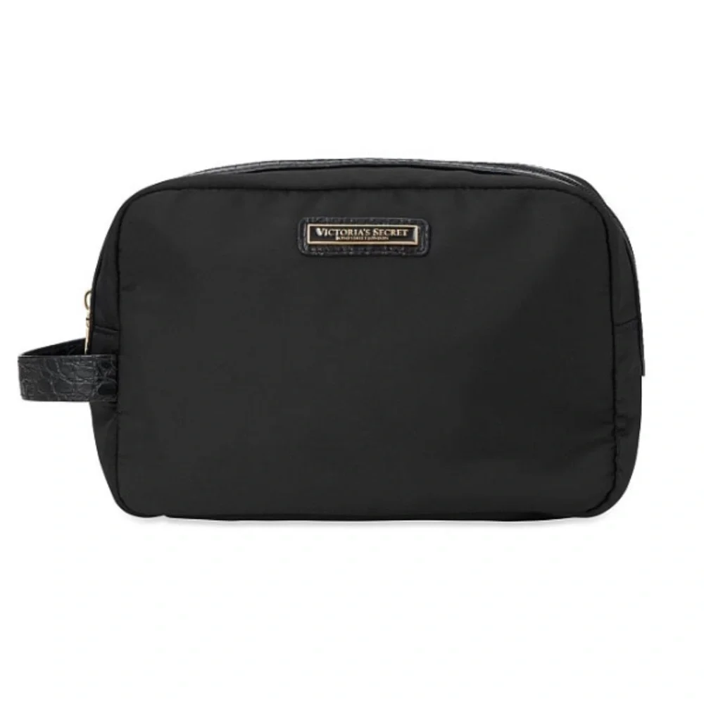 Victoria’s Secret Carry-All Case Black Croc Makeup